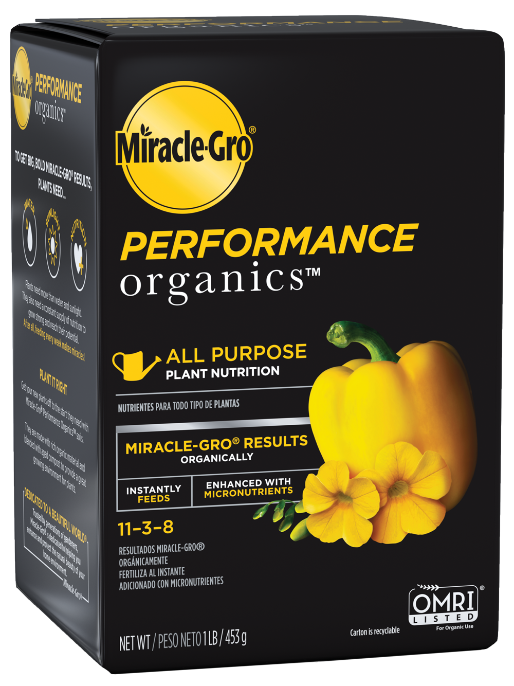 Miracle-Gro Performance Organics 11-3-8